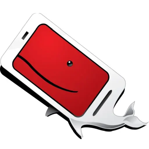 Whale as a phone 512 wide image